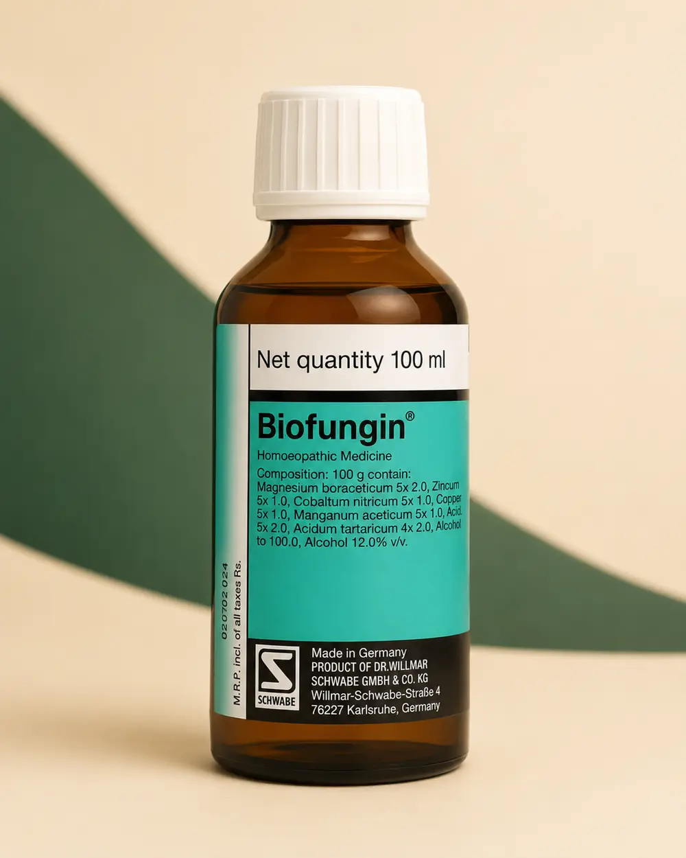 Schwabe Biofungin 100 ml bottle