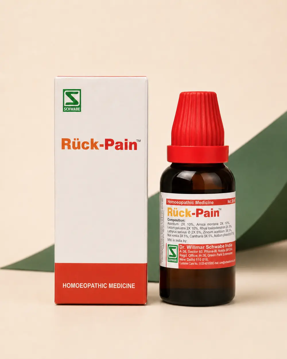Schwabe Rück-Pain drops pack