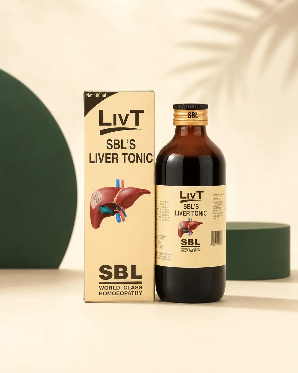 SBL LIV-T Liver Tonic bottle and carton