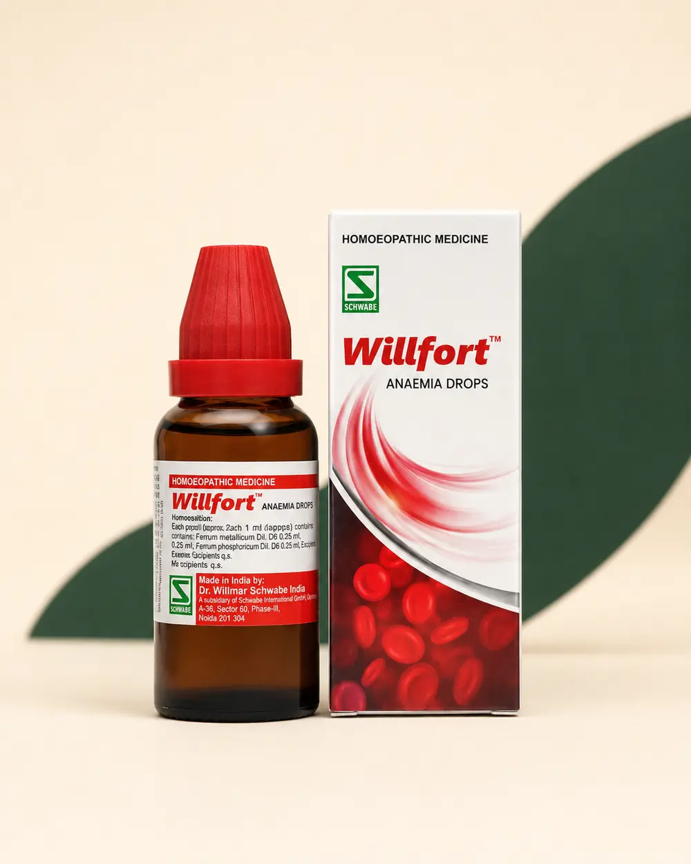 Schwabe Willfort Anaemia Drops pack